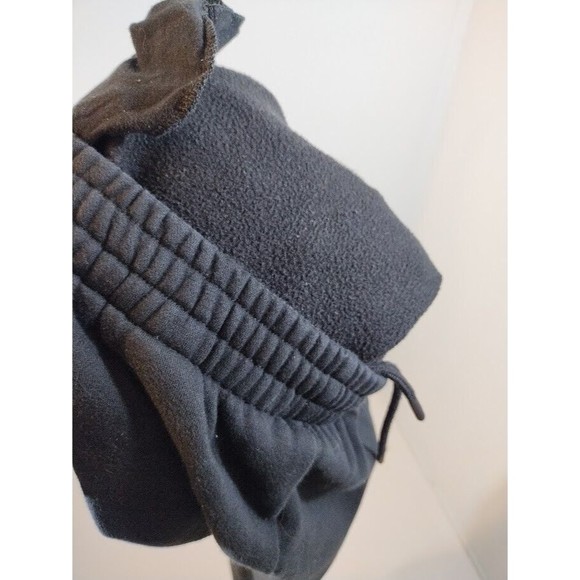 Champion Men Small Black Jogger Pants Sweatpants Snap Pockets Zipper Leg - Picture 12 of 12